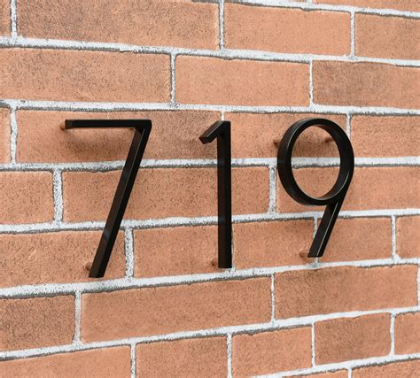 small metal house numbers|5 in metal house numbers.